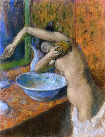 Woman at her Toilette Edgar Degas